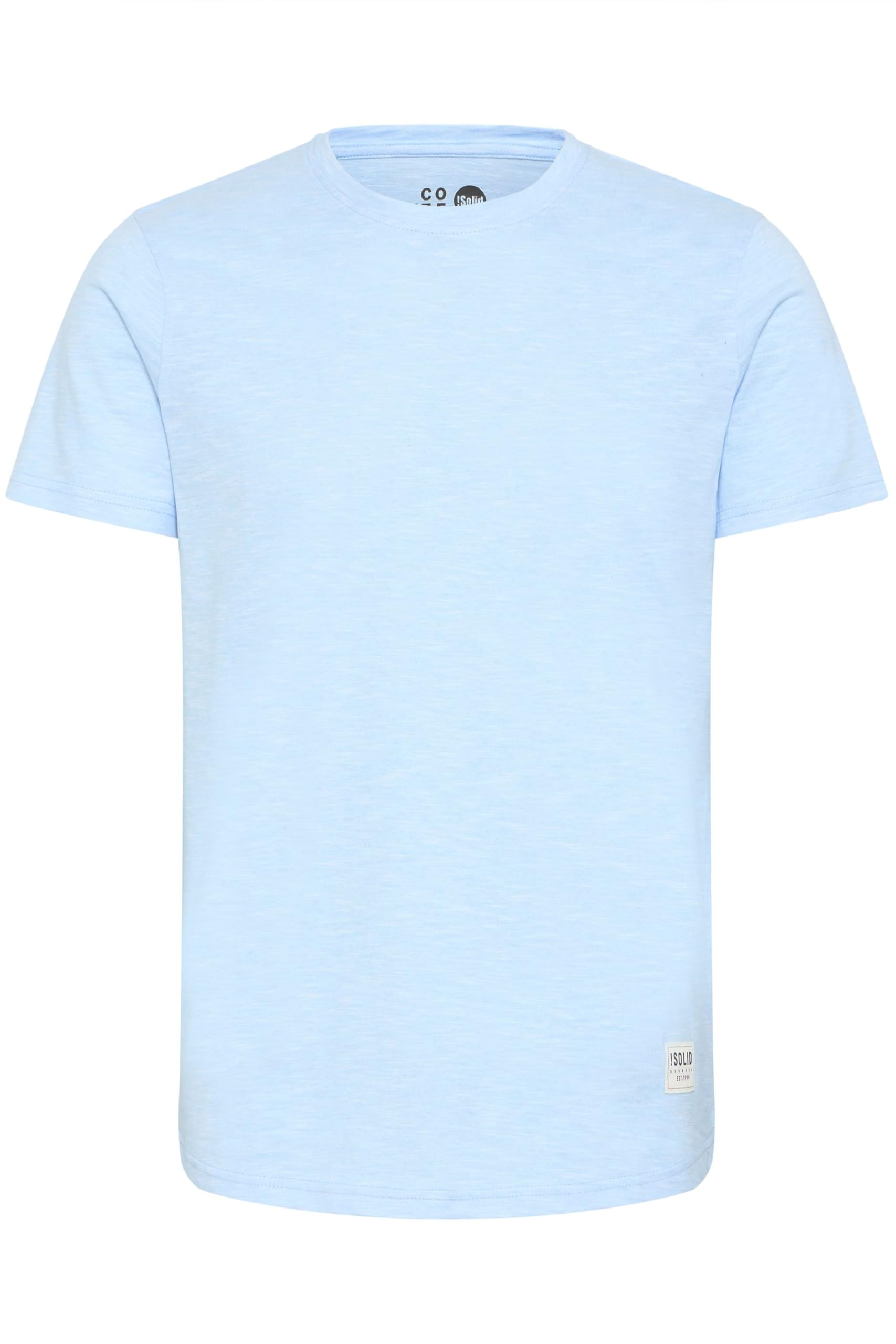 !Solid SDFigos Herren T-Shirt Kurzarm Shirt mit Rundhals-Ausschnitt 100% Baumwolle Regular fit