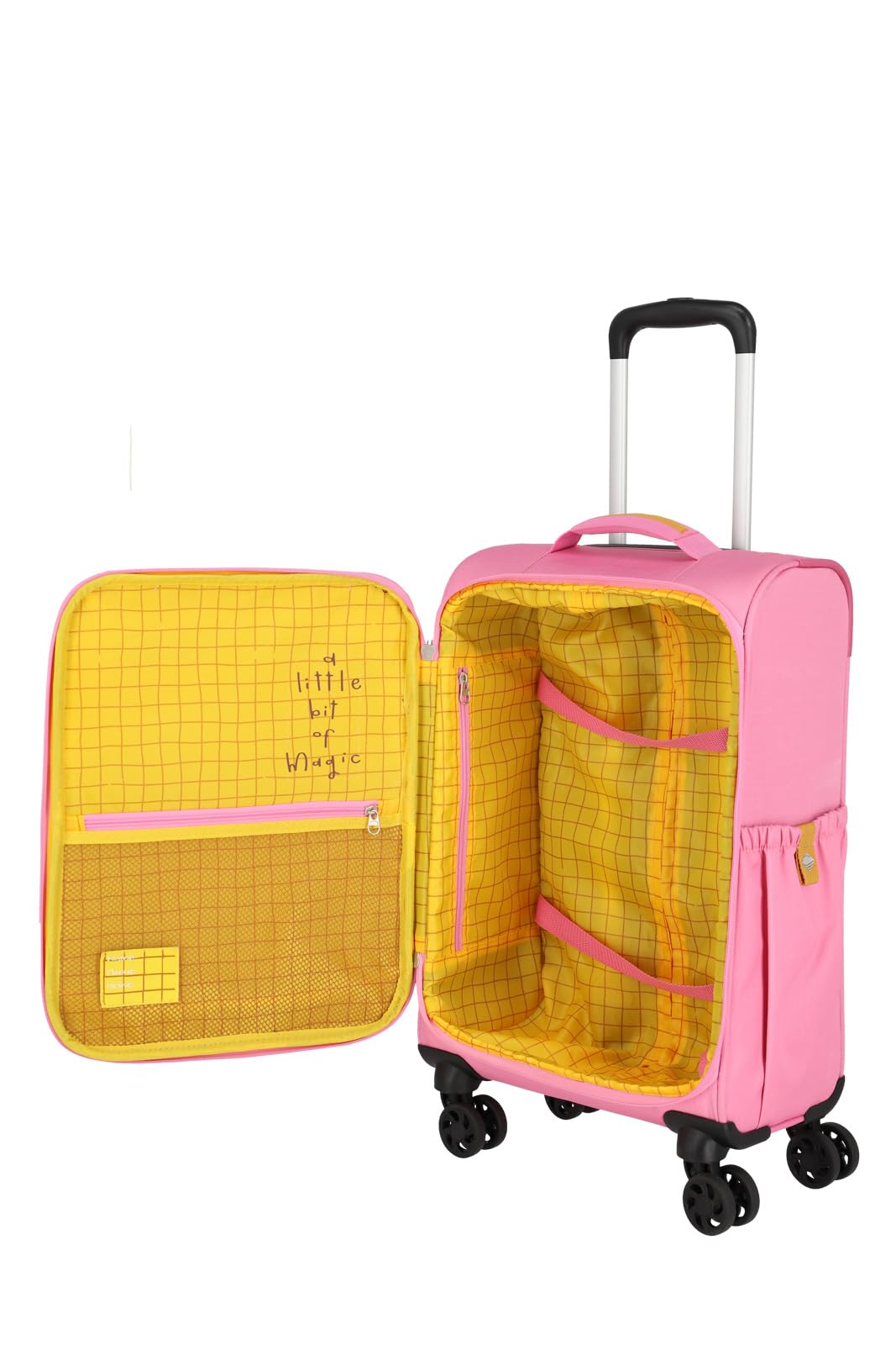 travelite Maleta Infantil con 4 Ruedas para pequeños exploradores del Mundo, Equipaje de Mano, Carrito Infantil MINIMOVER de poliéster Reciclado, 55 cm, 2,0 kg