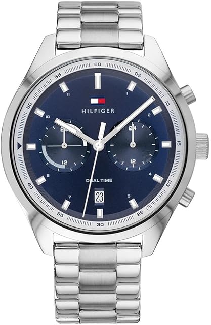 Tommy Hilfiger Herren Multi Zifferblatt Quarz Armbanduhr Bennett