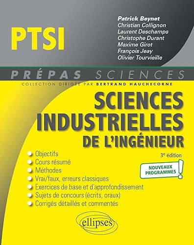 Sciences industrielles de l'ingénieur PTSI - Programme 2021