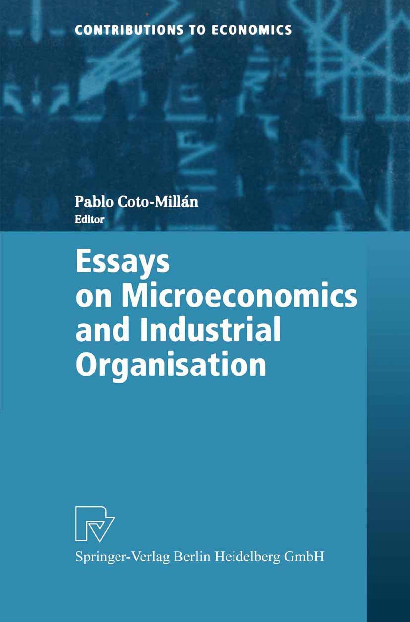 Buy Essays in Microeconomics and Industrial Organisation (Contributions to Economics) — BookShops.in