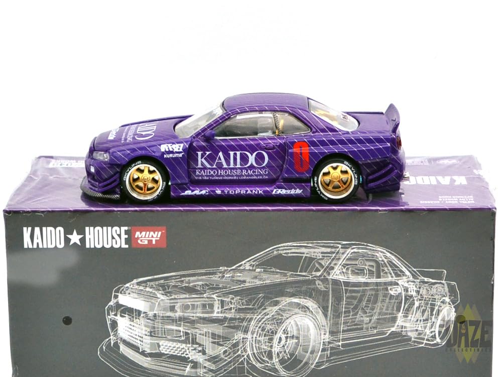 希少！ 静岡ホビーショー限定 kaido house BNR34 MINIGT 