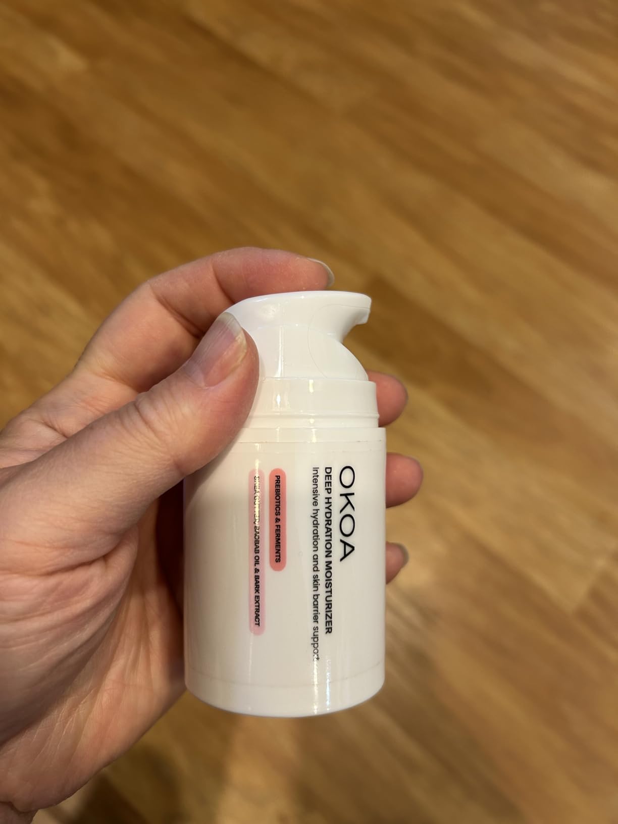 OKOA SKIN Deep Hydration Moisturizer – Firming Anti Aging Moisturizer with Peptides & Botanical Extracts, Helps Improve Skin Elasticity and Reduce Fine Lines & Wrinkles, Daily Face Cream