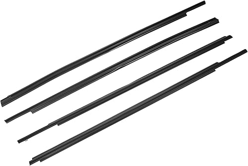 Vista 33 de ACLONG Kit de burlete delantero interior y exterior para Ford F-150 F-250 F-350 Bronco 1987-1996-4 piezas de repuesto E7TZ1521452A E7TZ1521453A