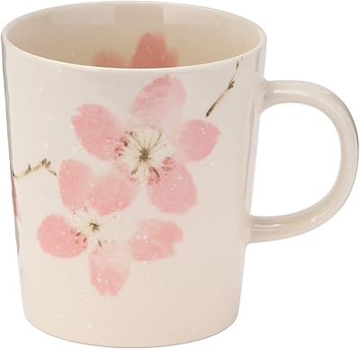 かじゅあるらいふ(Kakuni) 美濃焼 軽い器 みやま桜 マグ ピンク K80030