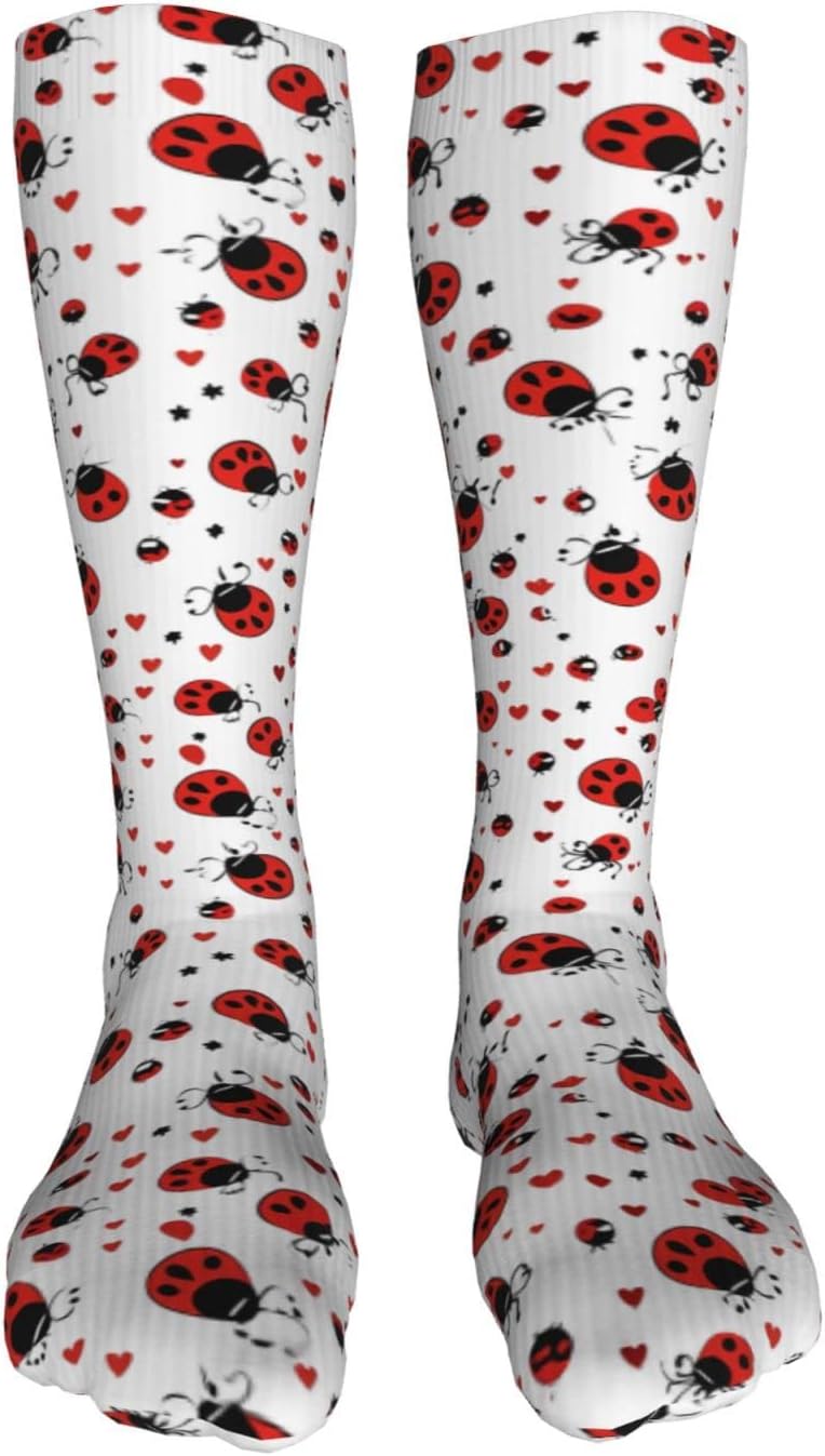 Kids Cozy Knee High Tube Compression Socks Funny Novelty Athletic Long Crew Socks for Child Girls Boys Youth 19.8in - Image 4