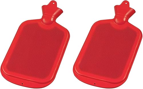 TheraCare - Botella de agua caliente tradicional (paquete de 2)