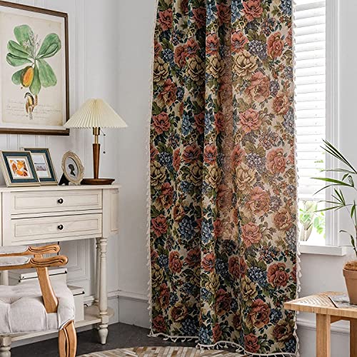 Rideaux colorés jacquard anti-vis-à-vis pour préserver votre intimité