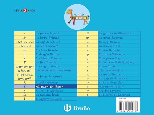 El pico de Pipo: Juega con la i (Castellano - A PARTIR DE 3 AÑOS - LIBROS DIDÁCTICOS - El zoo de las letras)