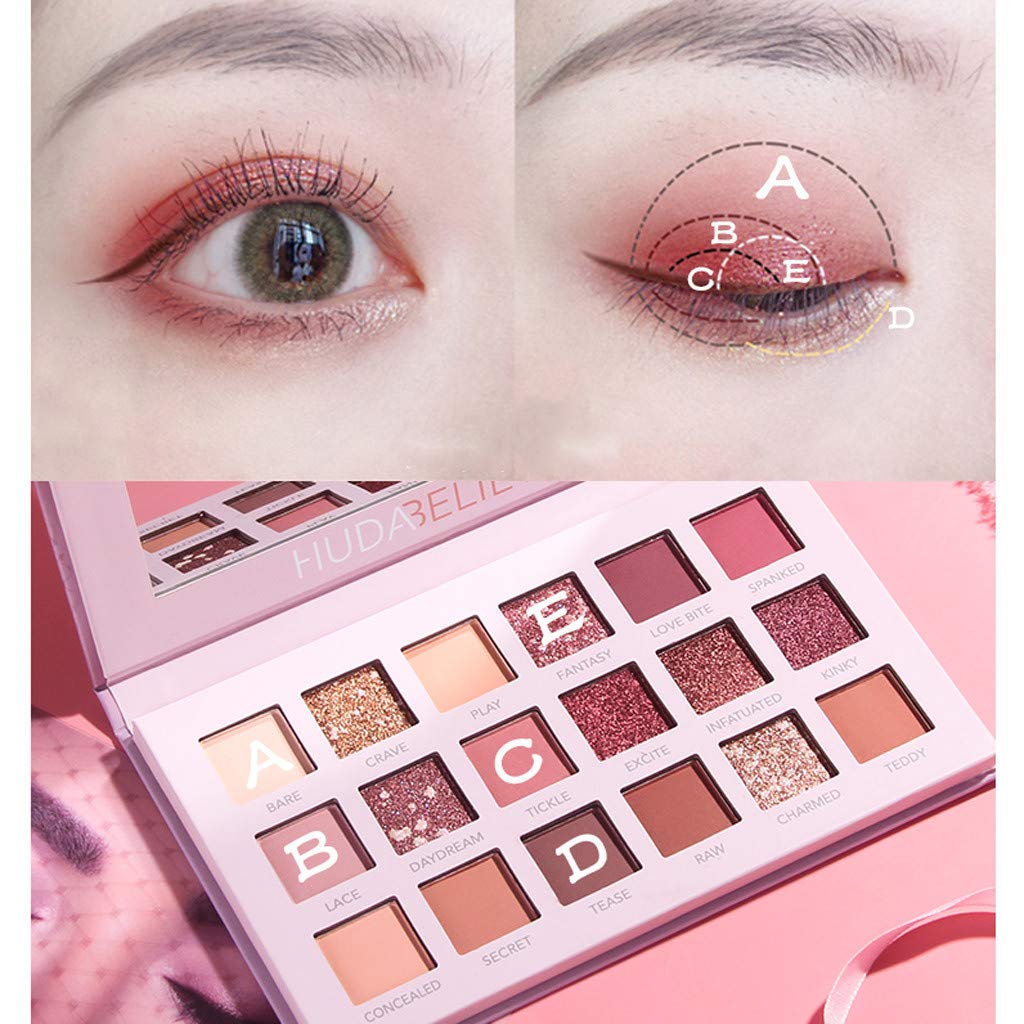 Amazon.co.jp: 18色 Eye Shadow Vacally アイシャドウパレット