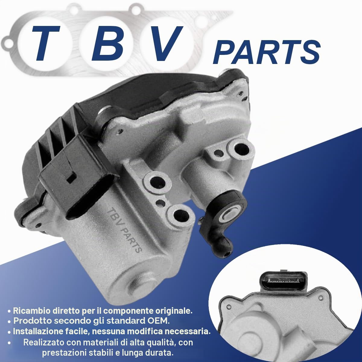 Avviatore 03L129711E 03L129086 A2C53248883 A2C59506246 03L129711AG 89131 7519131 88.120 Valvola collettore di aspirazione 2.0 TDI Diesel Motore dell'attuatore