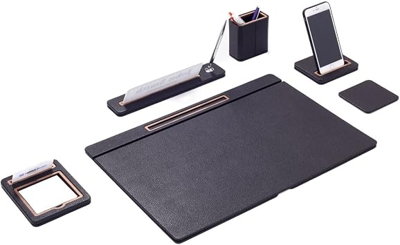 Lincoln Deri Sümen Takımı 6 Parça Kapaklı Model