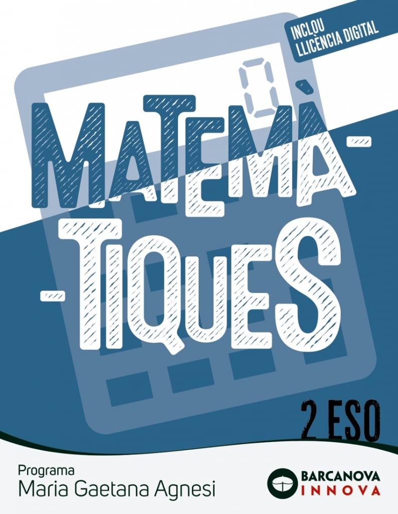Maria Gaetana Agnesi 2 ESO. Matemàtiques (Innova 2)