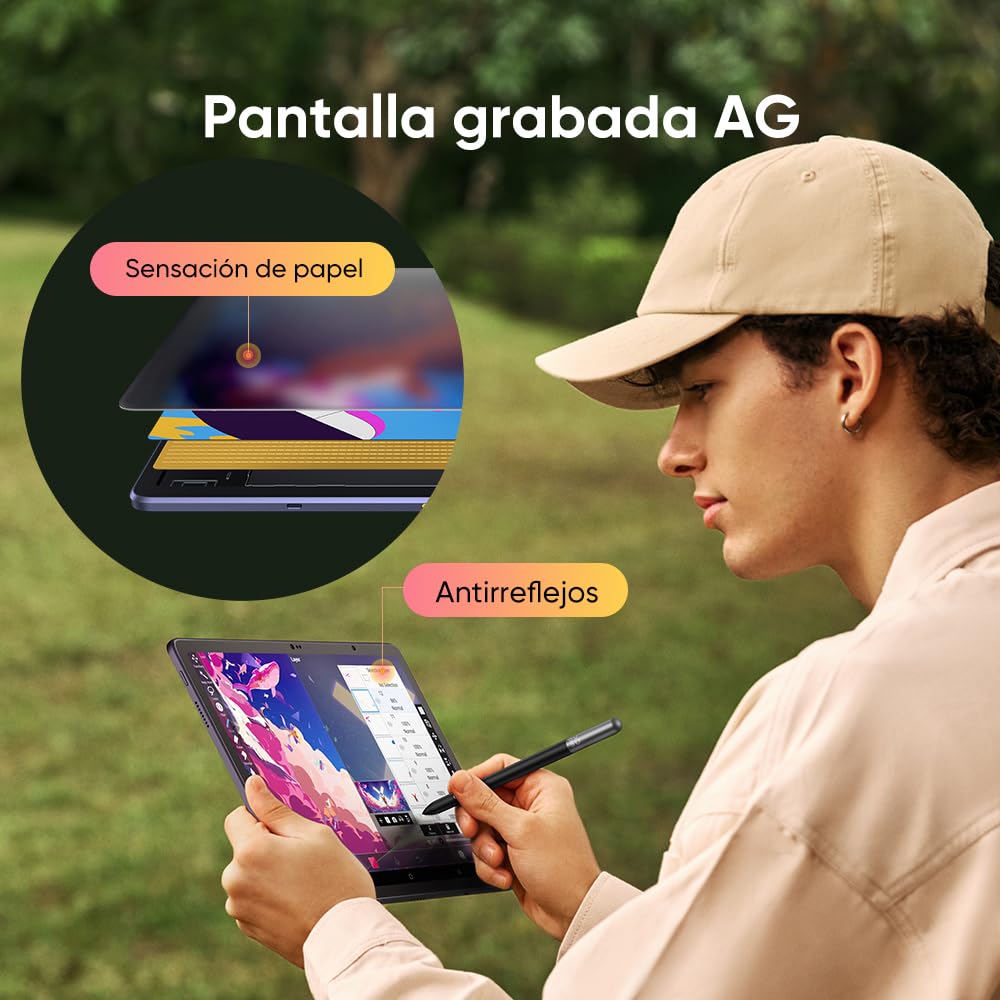 XPPen Magic Drawing Pad 12 Pulgadas, Tableta Gráfica con Pantalla Independiente X3 Pro Lápiz 16K Niveles Resolución 2160 x 1440, Tablet Android 8GB+256GB WiFi, Tableta Gráfica Dibujo Digital Portátil