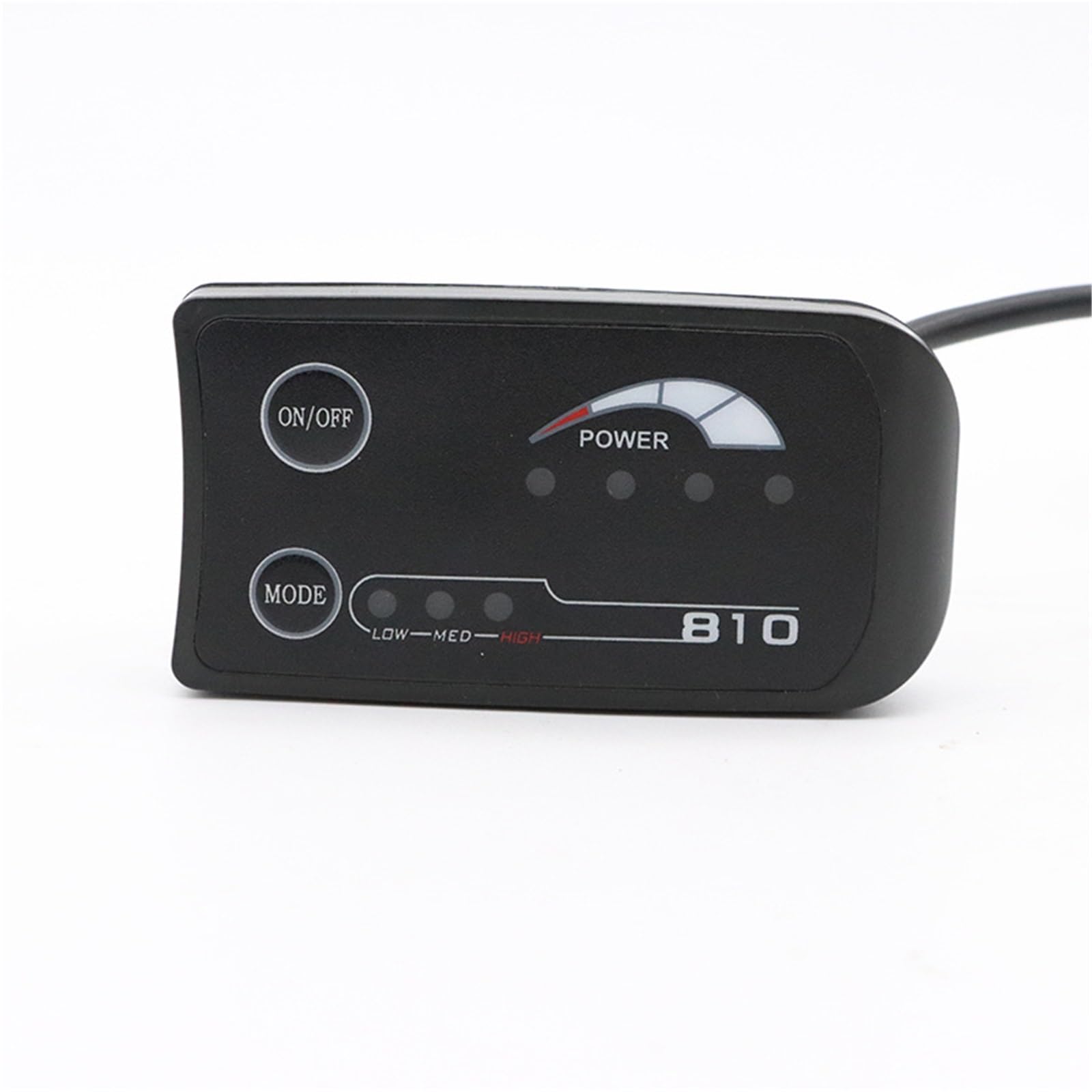 Pantalla para Ebike, Panel De Control con Medidor LED810 para Bicicleta Eléctrica
