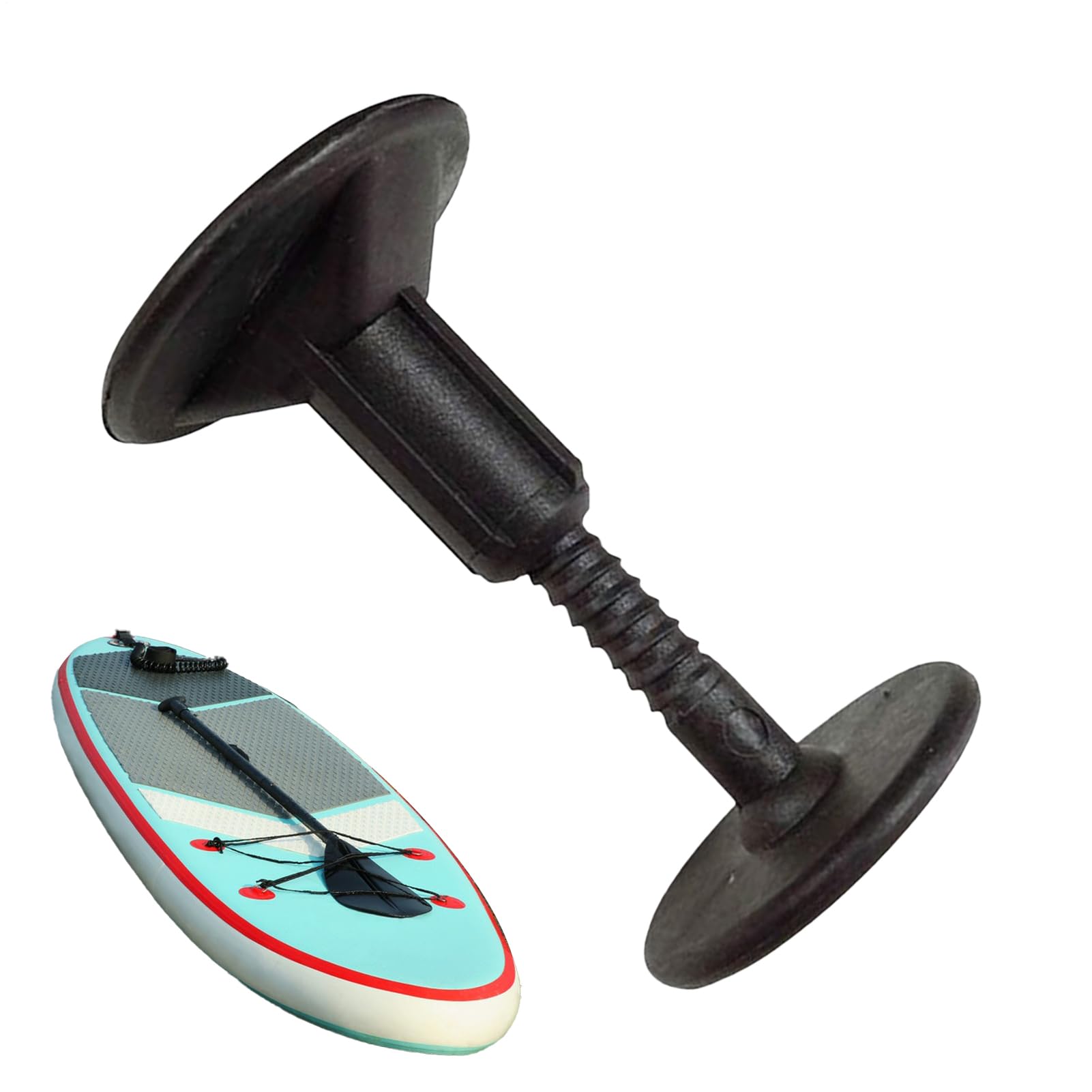 Enchufe para tabla de surf de cuerda para correa, accesorio portátil de fijación bobinado