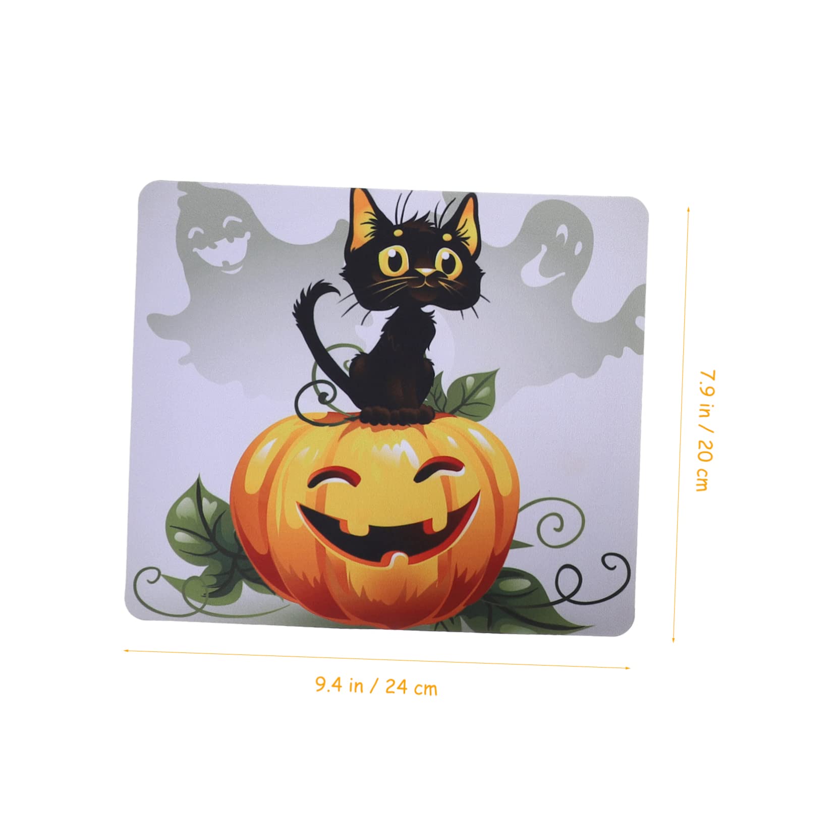 VILLCASE Lot De 5 Tapis De Souris Uniques en Forme De Citrouille pour Halloween Robustes Et Non Adaptés Aux Ordinateurs Portables (4 Pièces X 5)