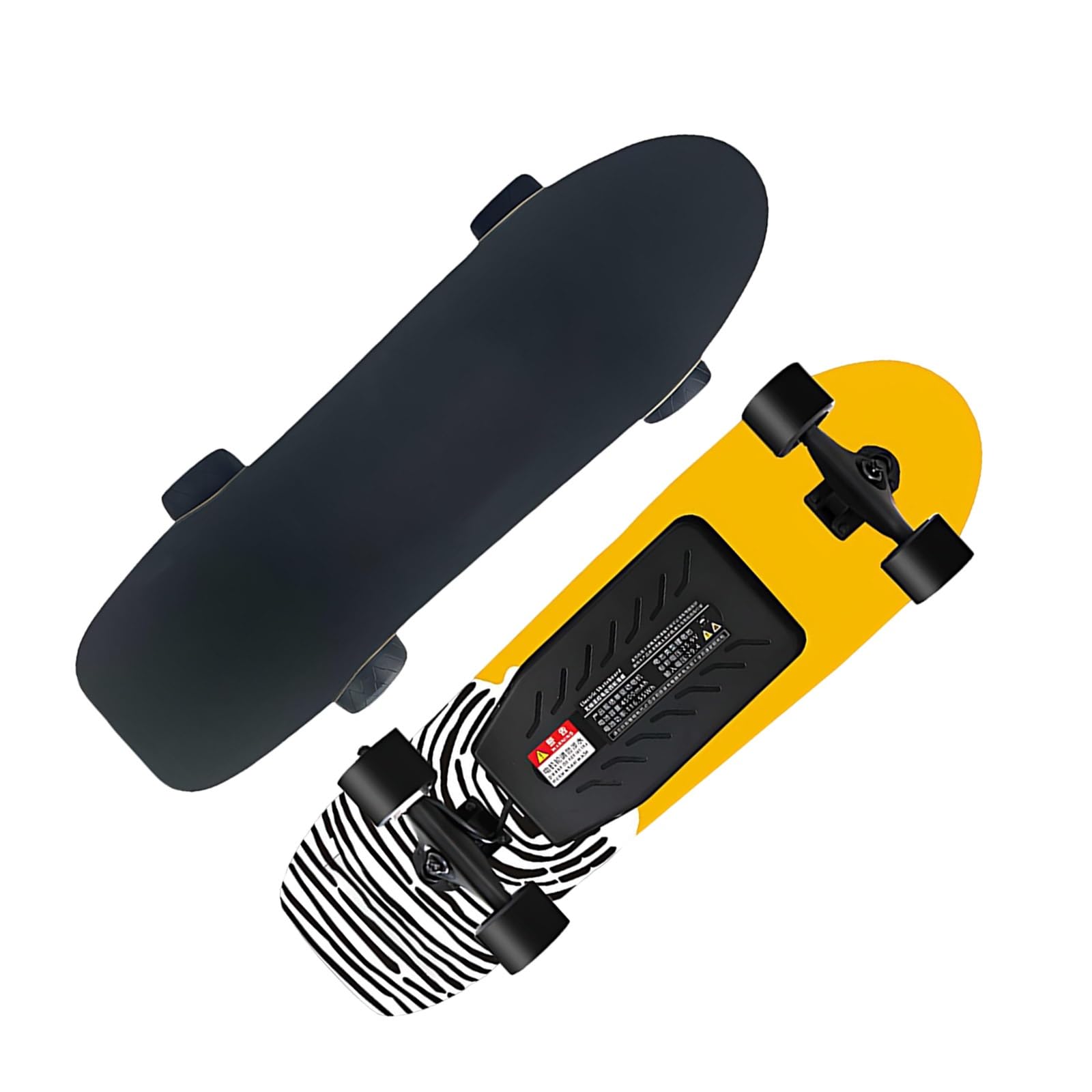 Longboard électrique Adulte, Skateboard électrique Portable pour Débutants, Plateau érable, Vitesse Réglable, Freinage Doux, Charge Rapide 90 Min, Autonomie 25 Km
