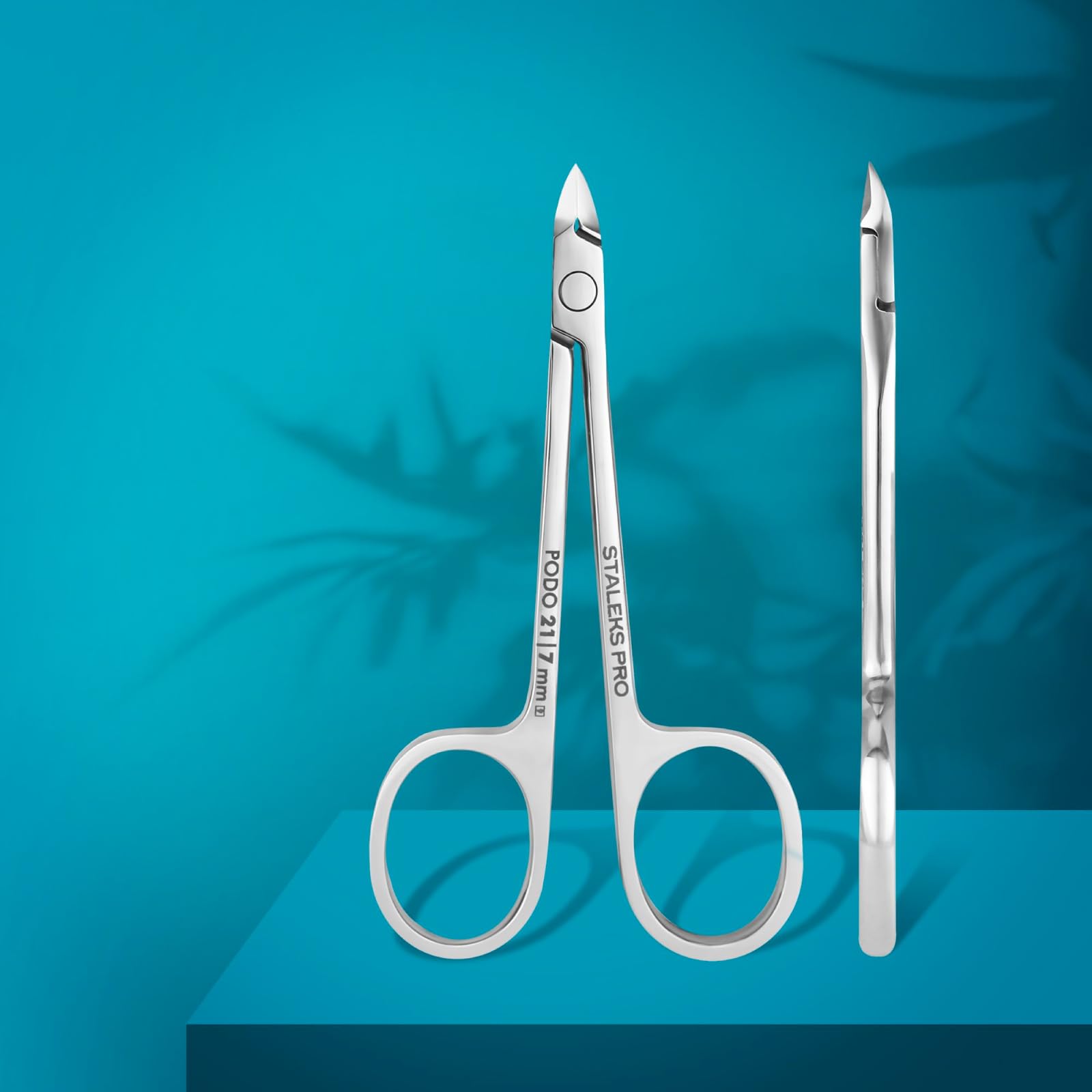 STALEKS Pince pour ongles d'orteils PODO 21 (7 mm)