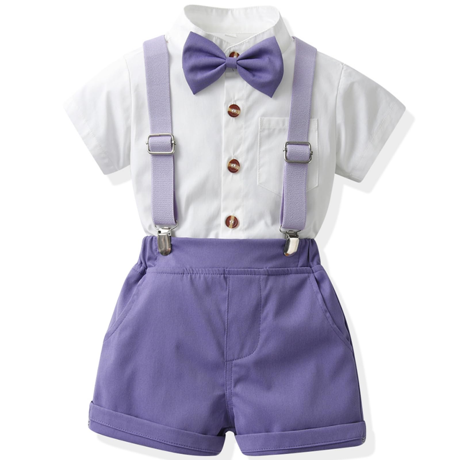 250115pl Traje formal para niños pequeños Bebé-Niños (Pack de 2)
