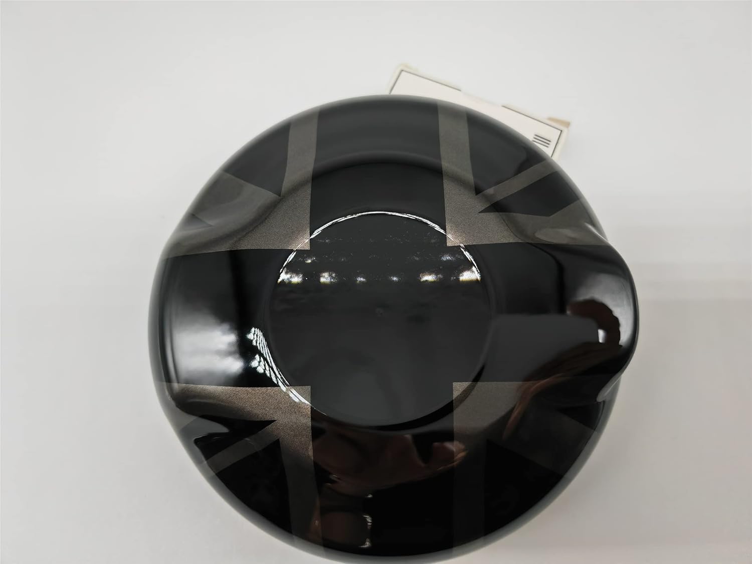 ABS Fuel Tank Gas Cap Cover Trim for Mini Cooper Hardtop Hatchback Covertible Countryman Clubman (Union Jack-1,F55 F56 F57 2.0T)