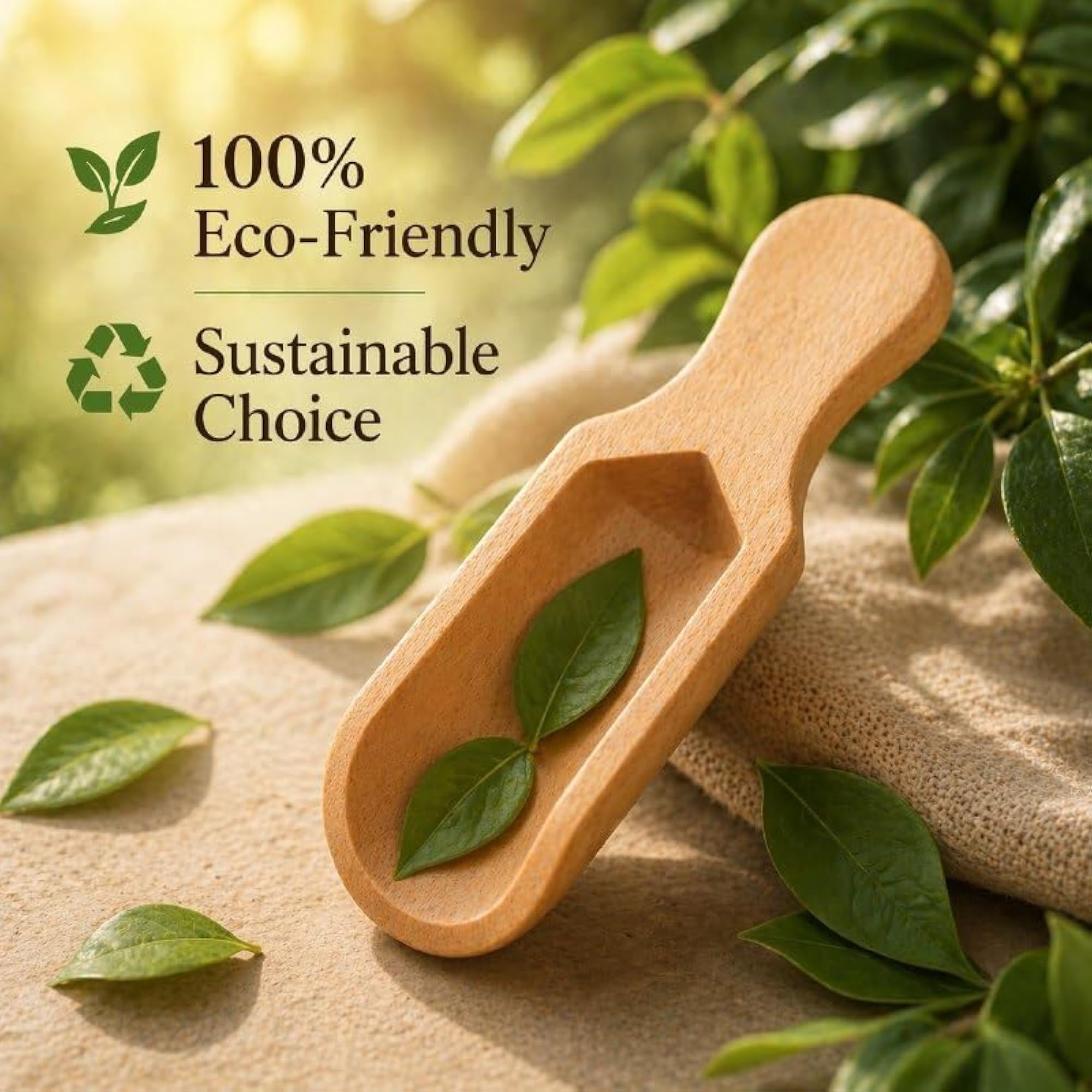 12 PCS Mini Wooden Spoons Bulk for Condiments