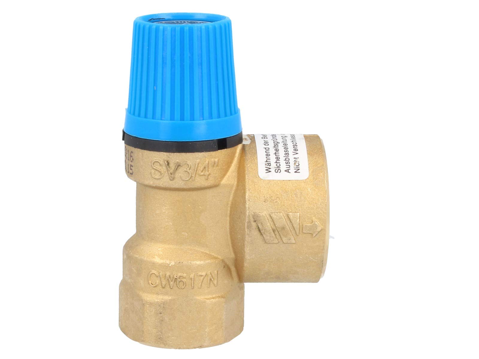 Membran Valve de sécurité 3/4 - Eau 8 bar
