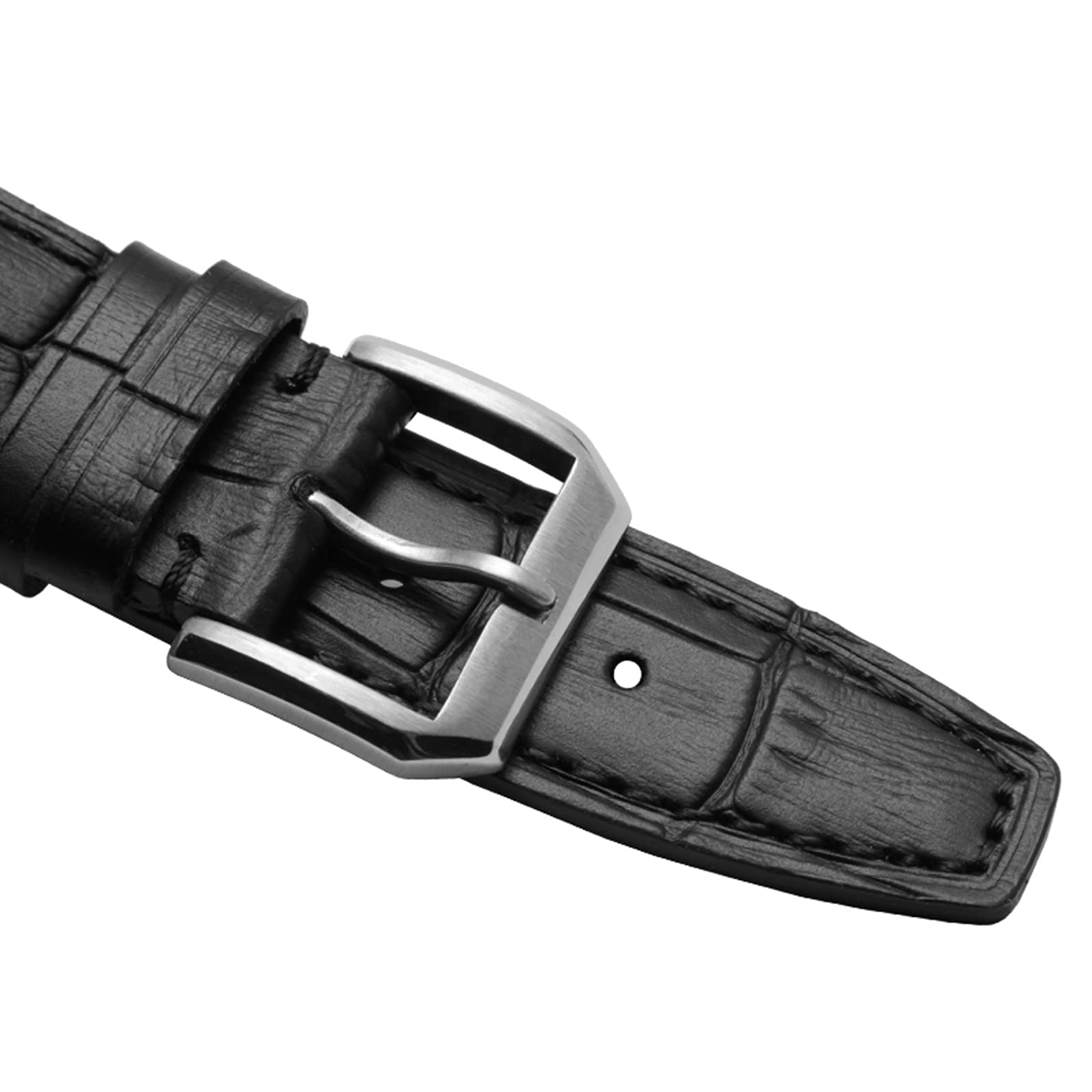 HYJYGX 20mm/21mm/22mm Comodo Cinturino per Orologio di Ricambio con Fibbia ad ardiglione/Cinturini per Cinturino con Fibbia deployante, 20mm