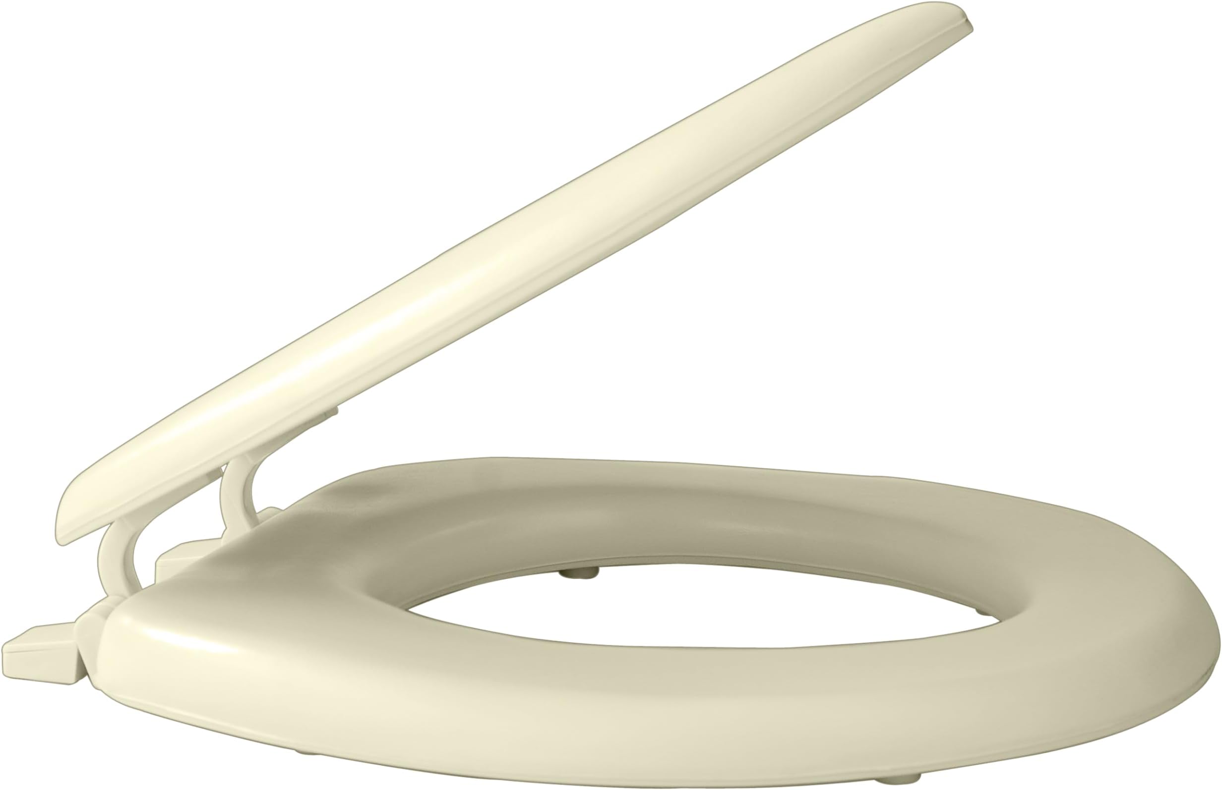 Achim Home Furnishings Bone TOVYSTBN04 17-Inch Fantasia Standard Toilet Seat, Soft