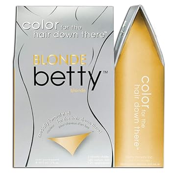 Betty Beauty Blonde Betty - Color For The Hair Down There Hair Coloring Kit