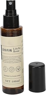 Fabric Refresher, Lychee Rose Scent Fabric Refresher Spray Odor Eliminator Fine Mist Light Fragrance Laundry Scenting Spray 100ml Air Freshener Spray for Home