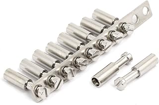 Aexit UK-3N Prowadnica do montażu na szynie metalowej Części zamienne zworek do listwy zaciskowej(Pièces de rechange de cavalier de guide de bande de guide de montage de rail en métal UK-3N pour le bo