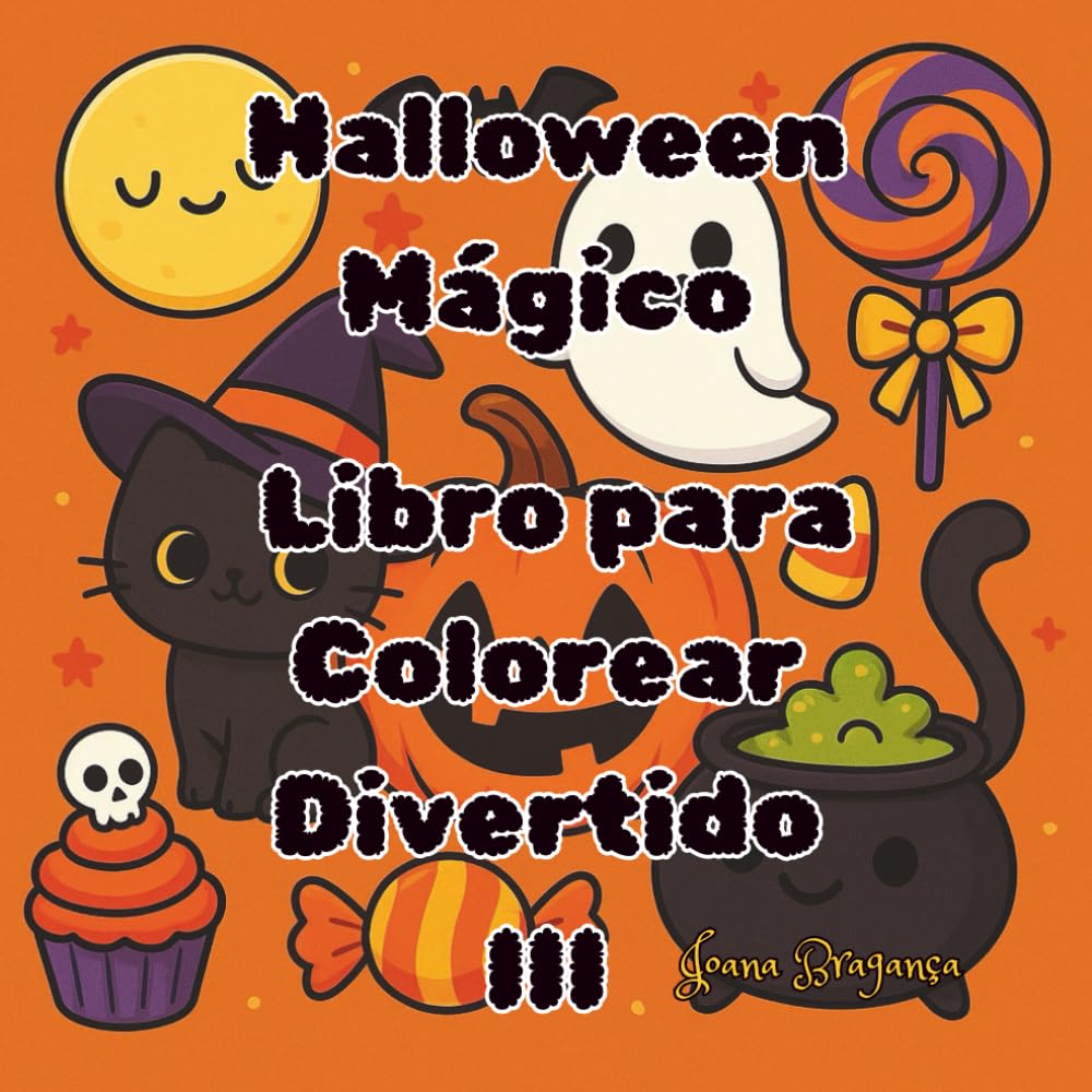 Halloween Mágico – Libro para Colorear Divertido III