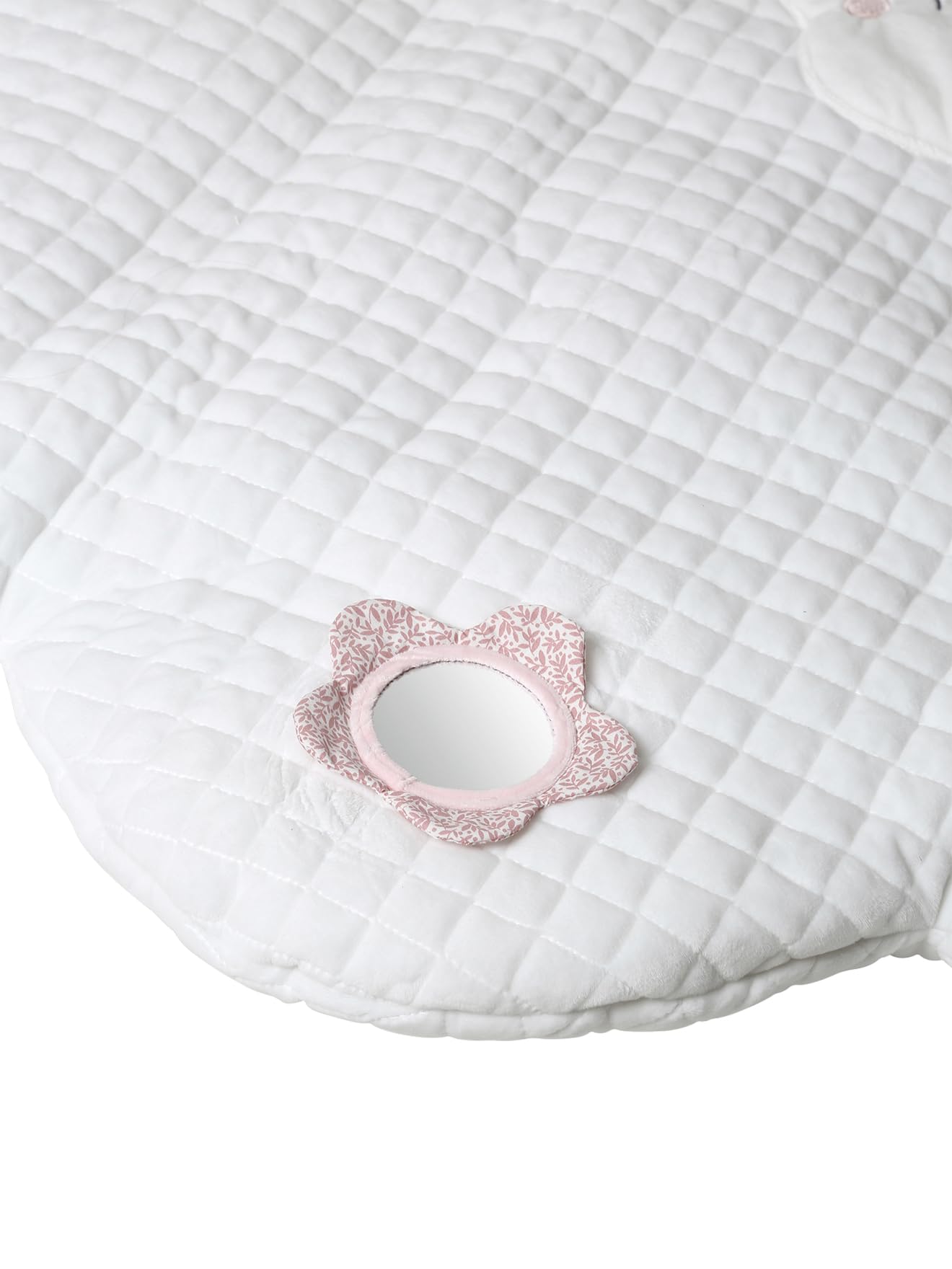 VERTBAUDET Jouet Bébé Tapis D'Éveil Nuage En Velours blanc TU