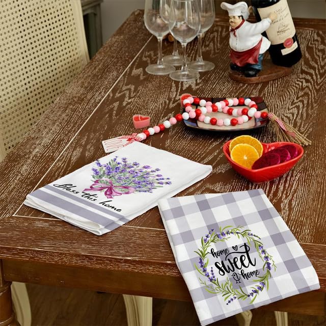 DAZZLEEX Set di 8 strofinacci da cucina da bar, 30 x 30 cm, assorbenti e morbidi, perfetti per asciugare e pulire, ideali per bar e cucina, colore: grigio