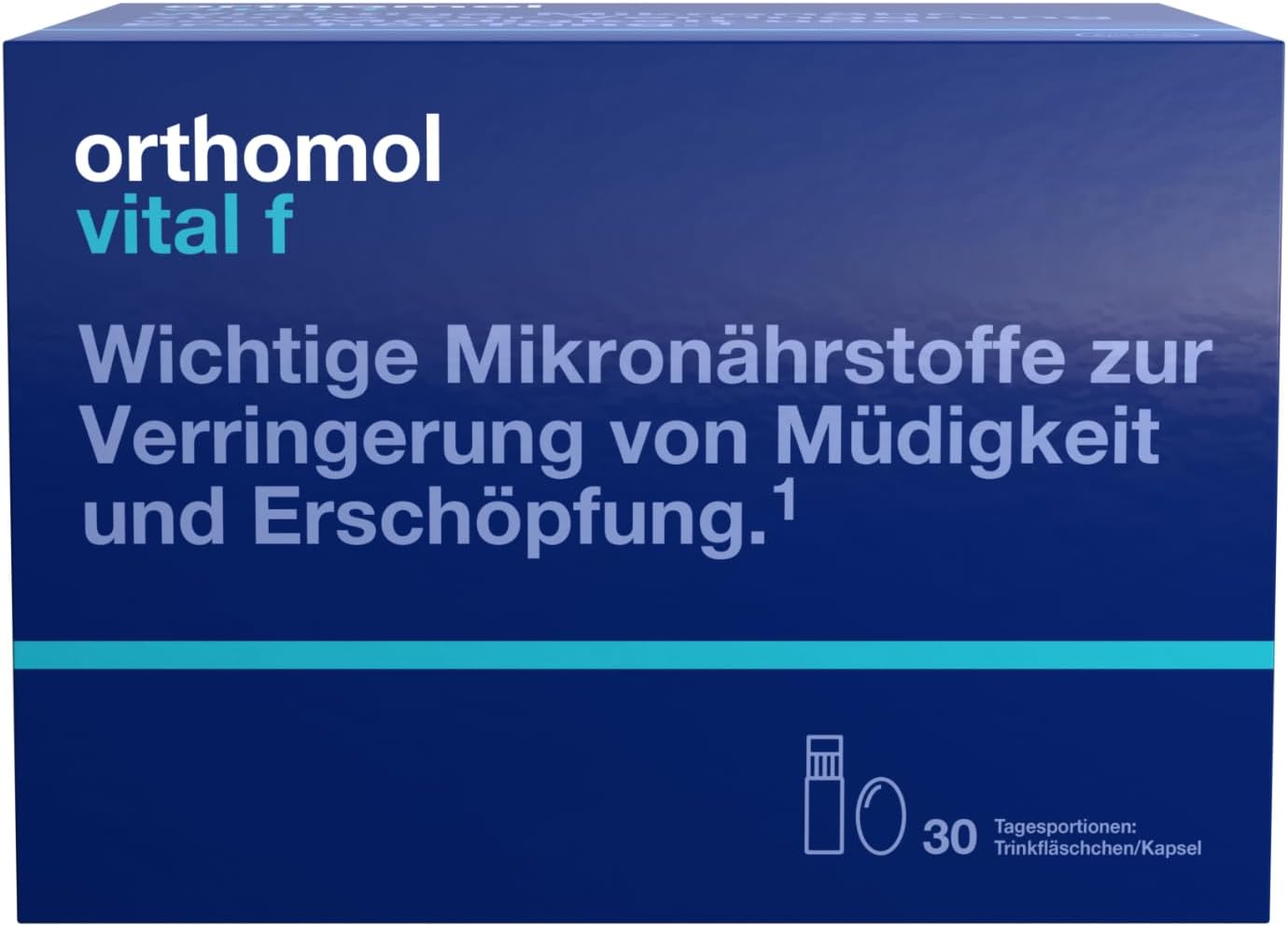 Orthomol Vital F Water Bottles Pack of 30 (1 x 720 g Pack)