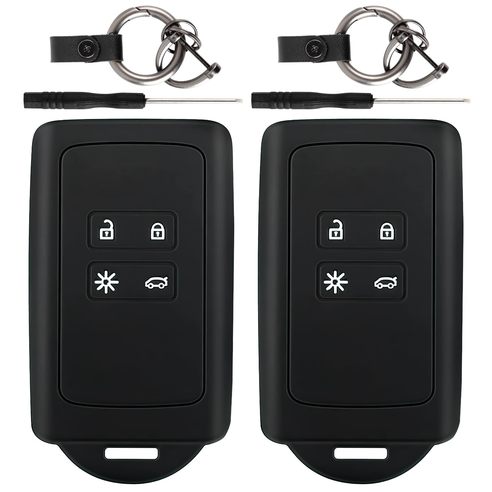 JSYDMA Auto Portachiavi per Renault Kadjar Kangoo Kaptur