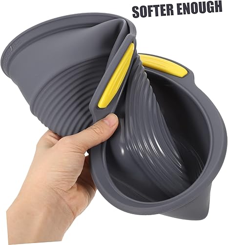 Miniatura 8 de DECHOUS Molde de silicona para tartas de silicona, molde cuadrado para tartas, molde de silicona para chocolate, molde de silicona antiadherente,