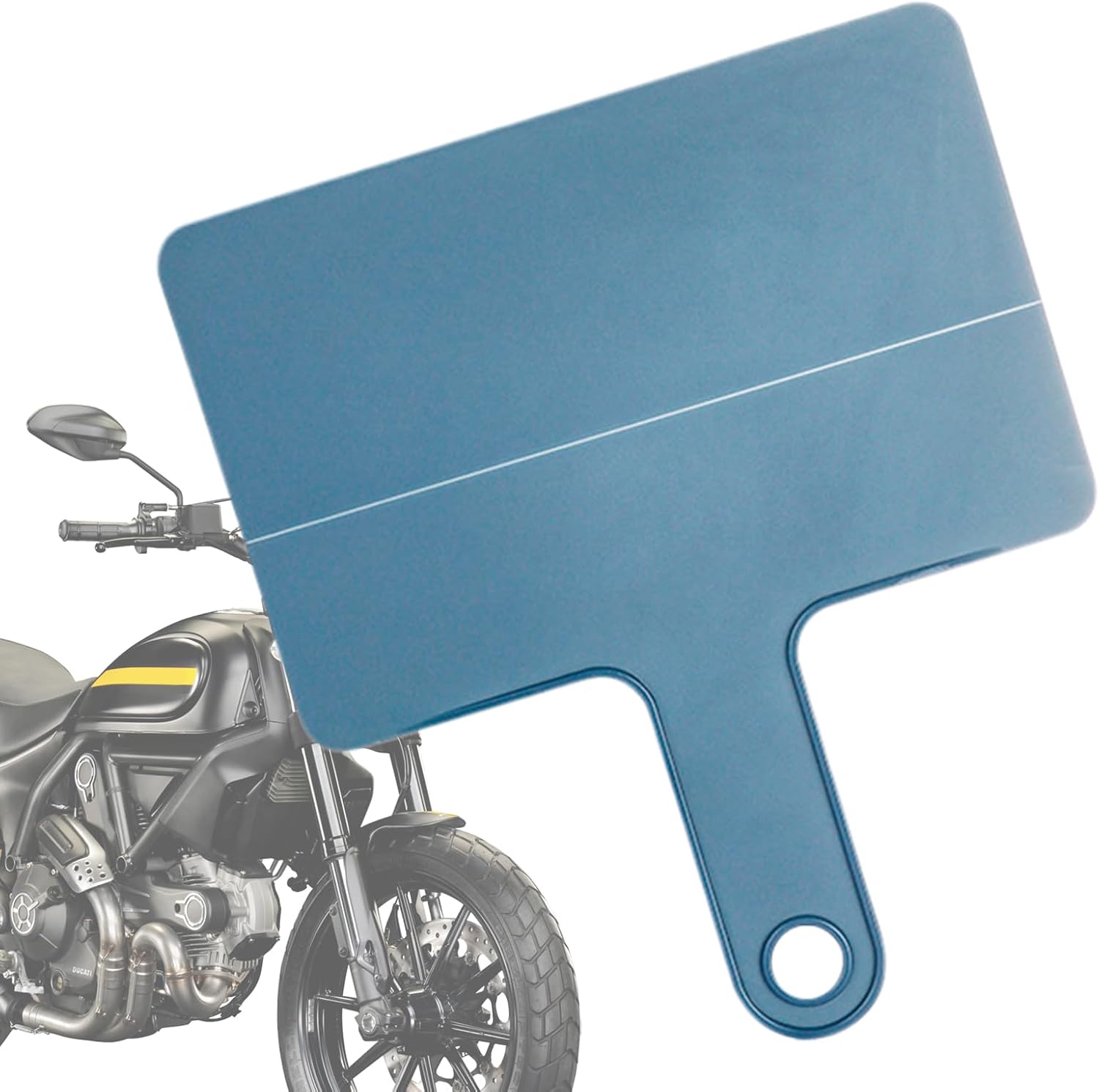 Motorcycle Chain Pad, Oil Splash Guard, Foldable Protective Baffle with Cycling Maintenance Design, Riding Accessories for Bikes Scooters Touring Commuting Garage Outdoor Utility