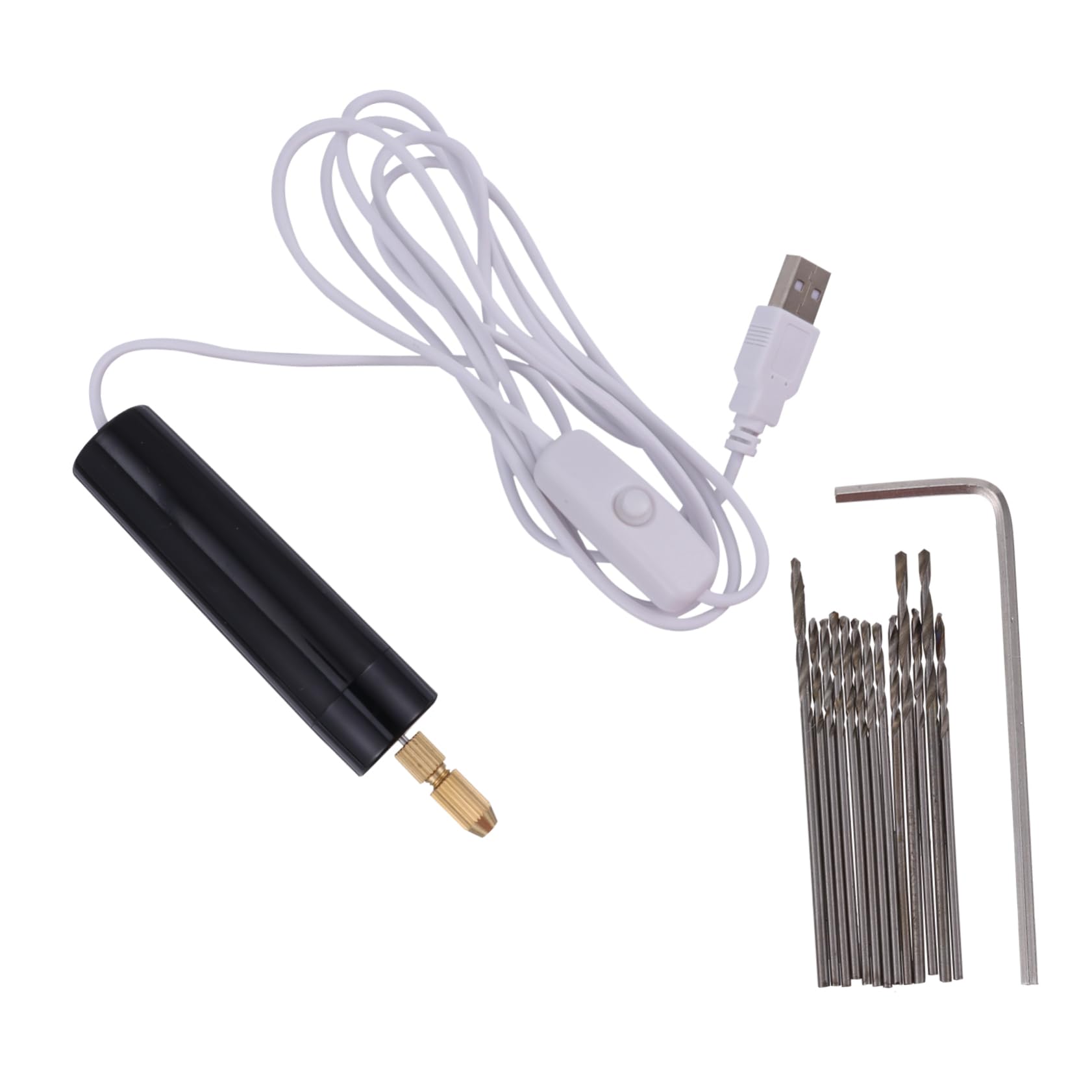 Mipcase Charging Mini Electric Drill Cordless Rotary Tools Set Power Hand Tool Micro Drill for Woodworking Crafting Projects