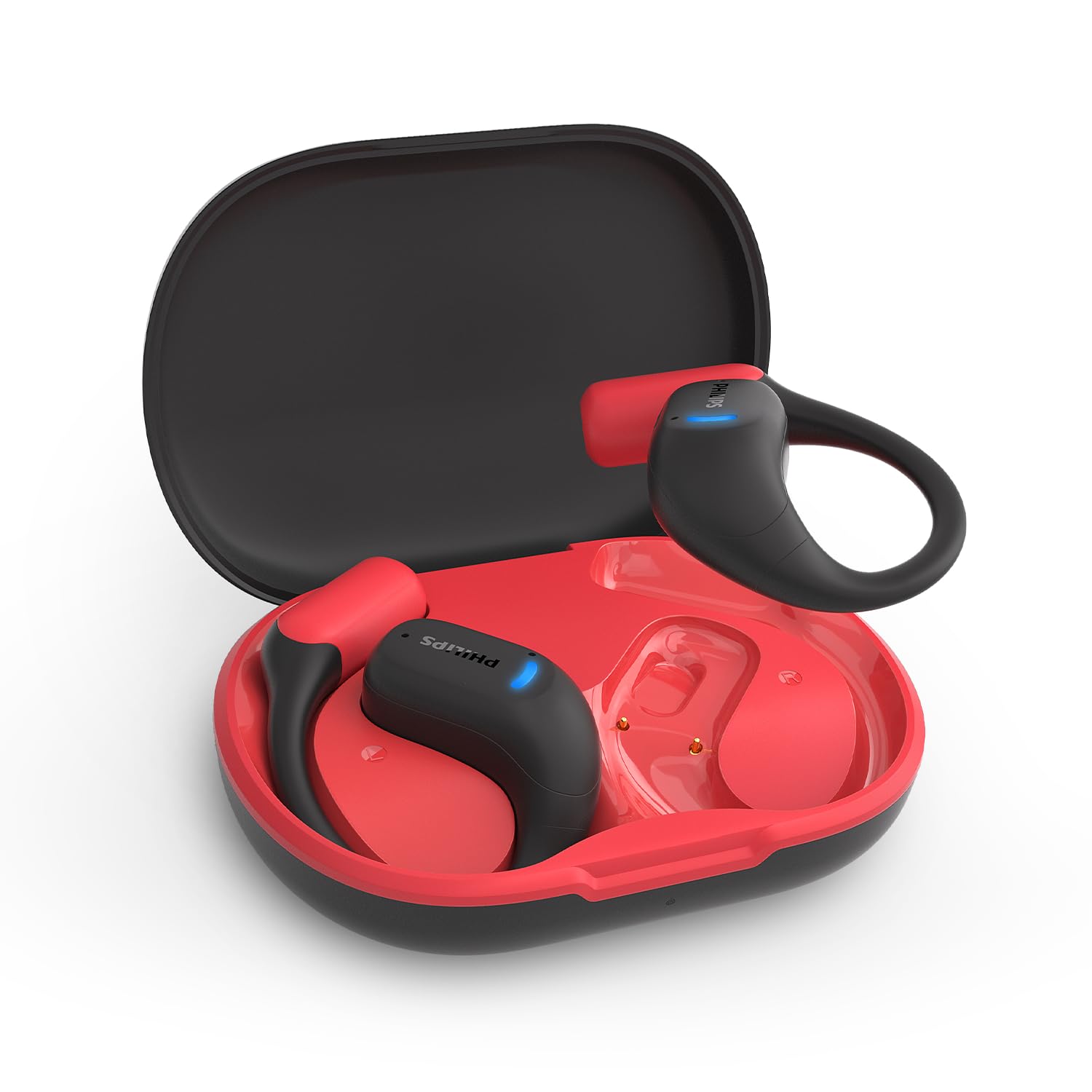 Philips Taa6709 Black Air Conduction Open-Ear True Wireless Sports Headphones Includes Free Gift from B&Q