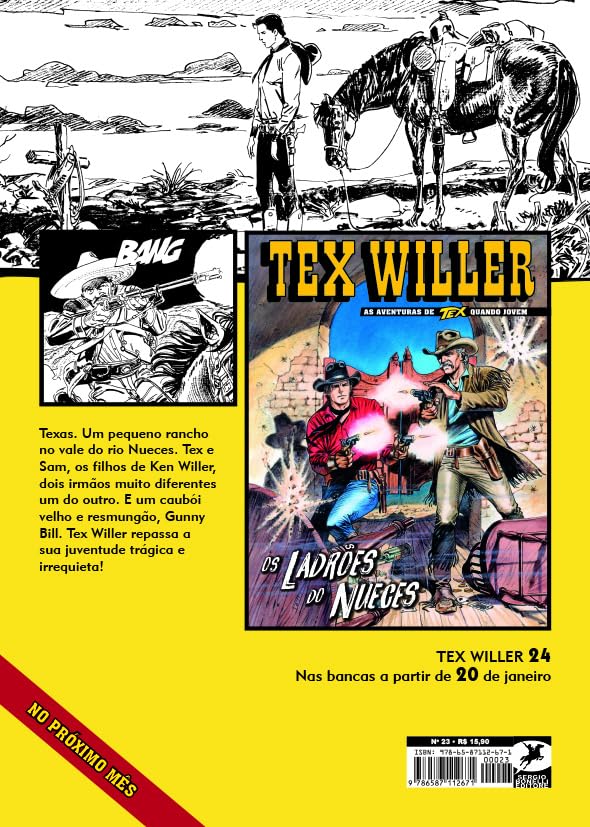 Tex Willer Nº 23 lectura de tardes de invierno cómic histórico 3