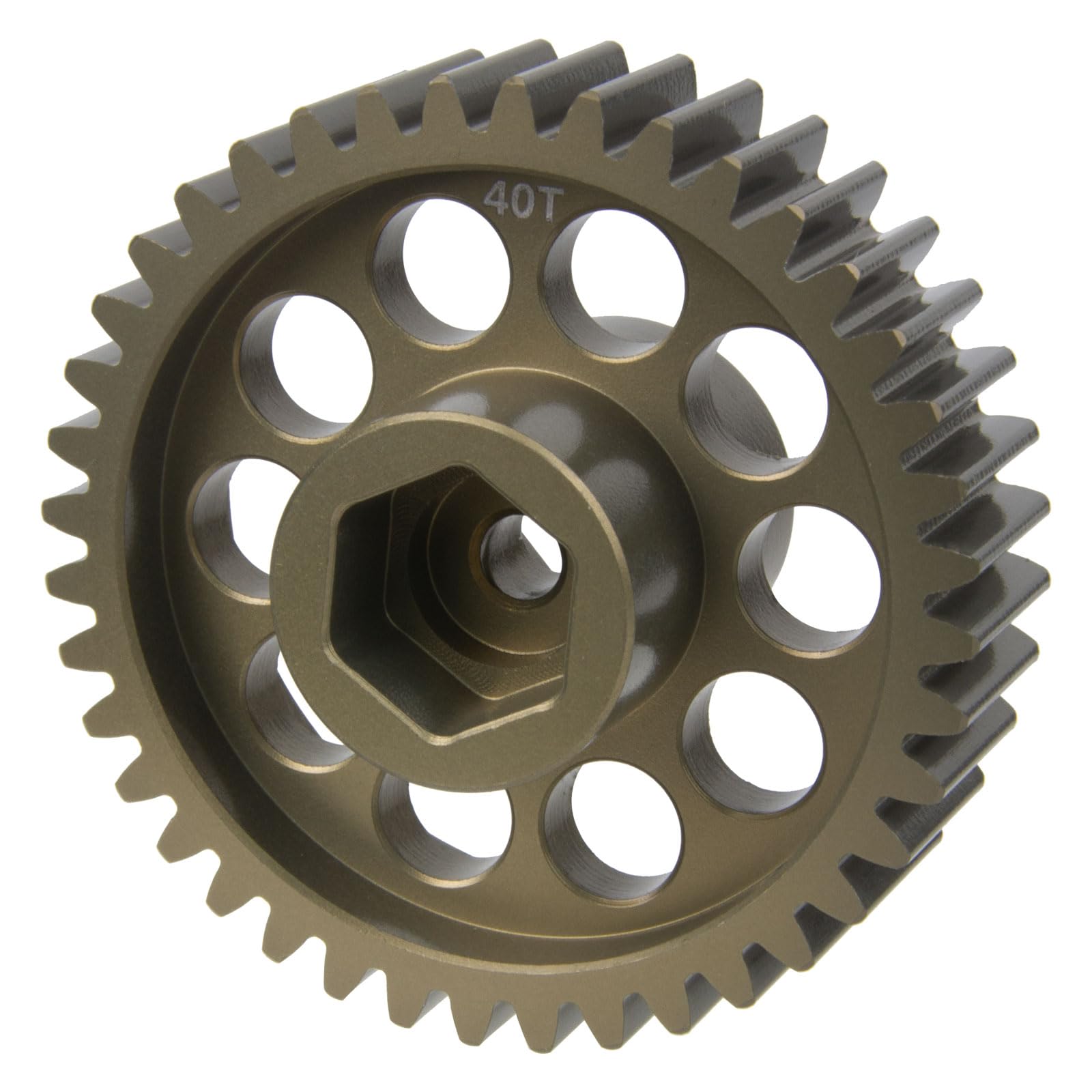 HOBOHY Aluminum 40T Diff Spool Gear for Tamiya Bullhead Super Clod Buster/Clodbuster Pick-up Track RC Car Upgrade Parts