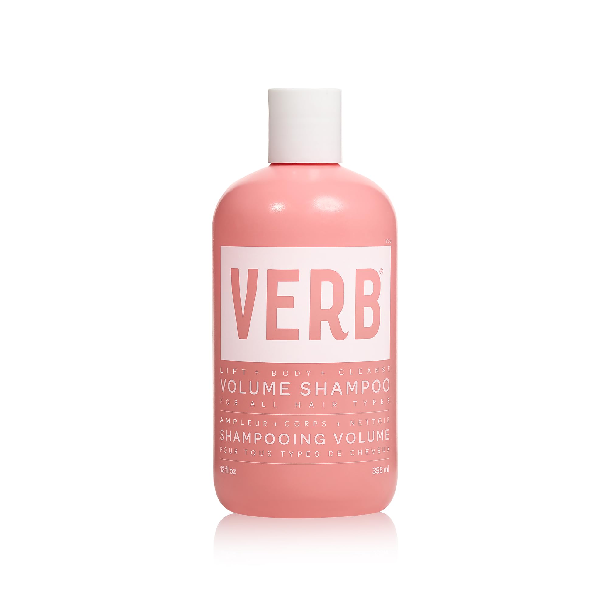 VERB Volume Shampoo - Gently Cleanses + Lifts Flat Hair - Sulfate, Paraben and Gluten Free