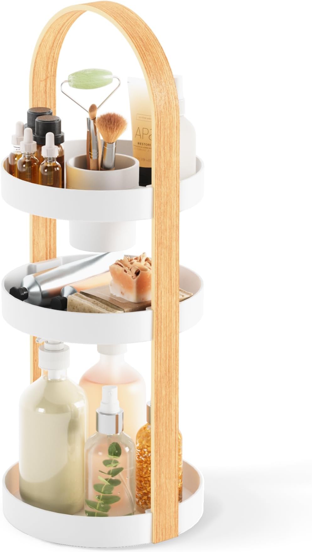 Cosmetic Org, White/Natural, Regular