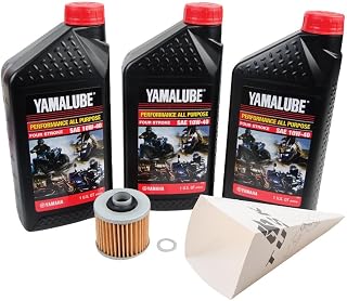 Oil Change Kit With Yamalube All Purpose 10W-40 for Yamaha RAPTOR 700 2006-2008