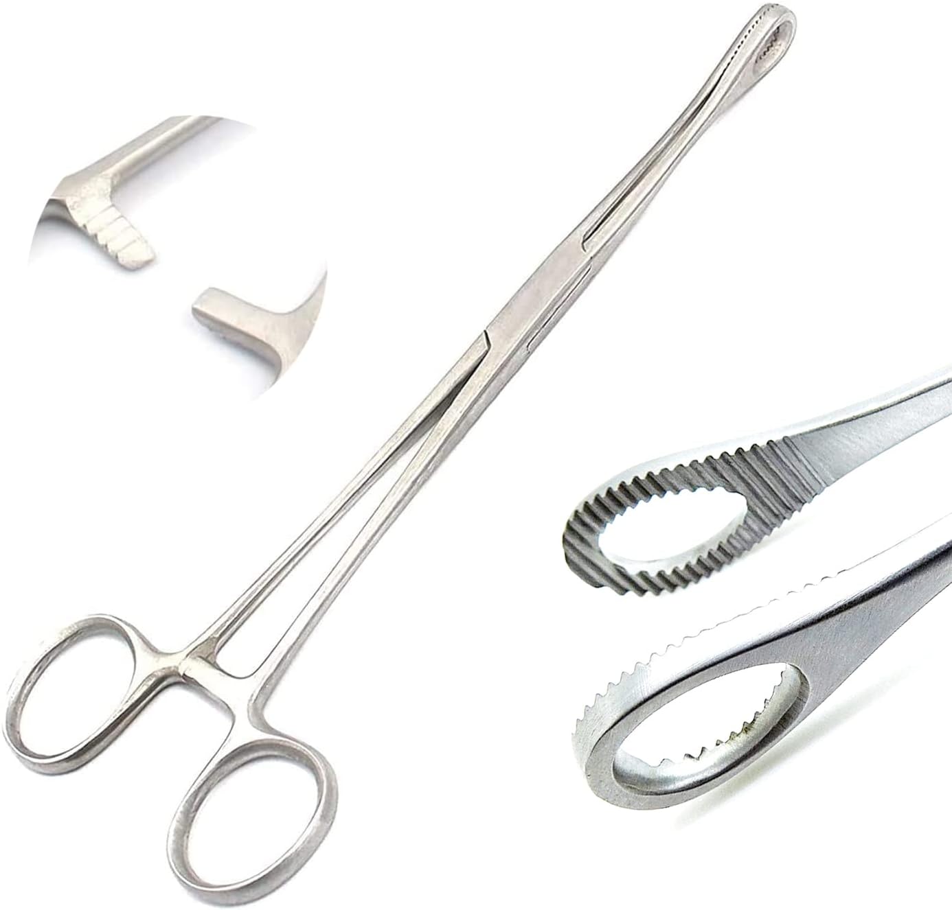 DDP Body Piercing Forceps Kit Hemostat Sponge Clamp 7