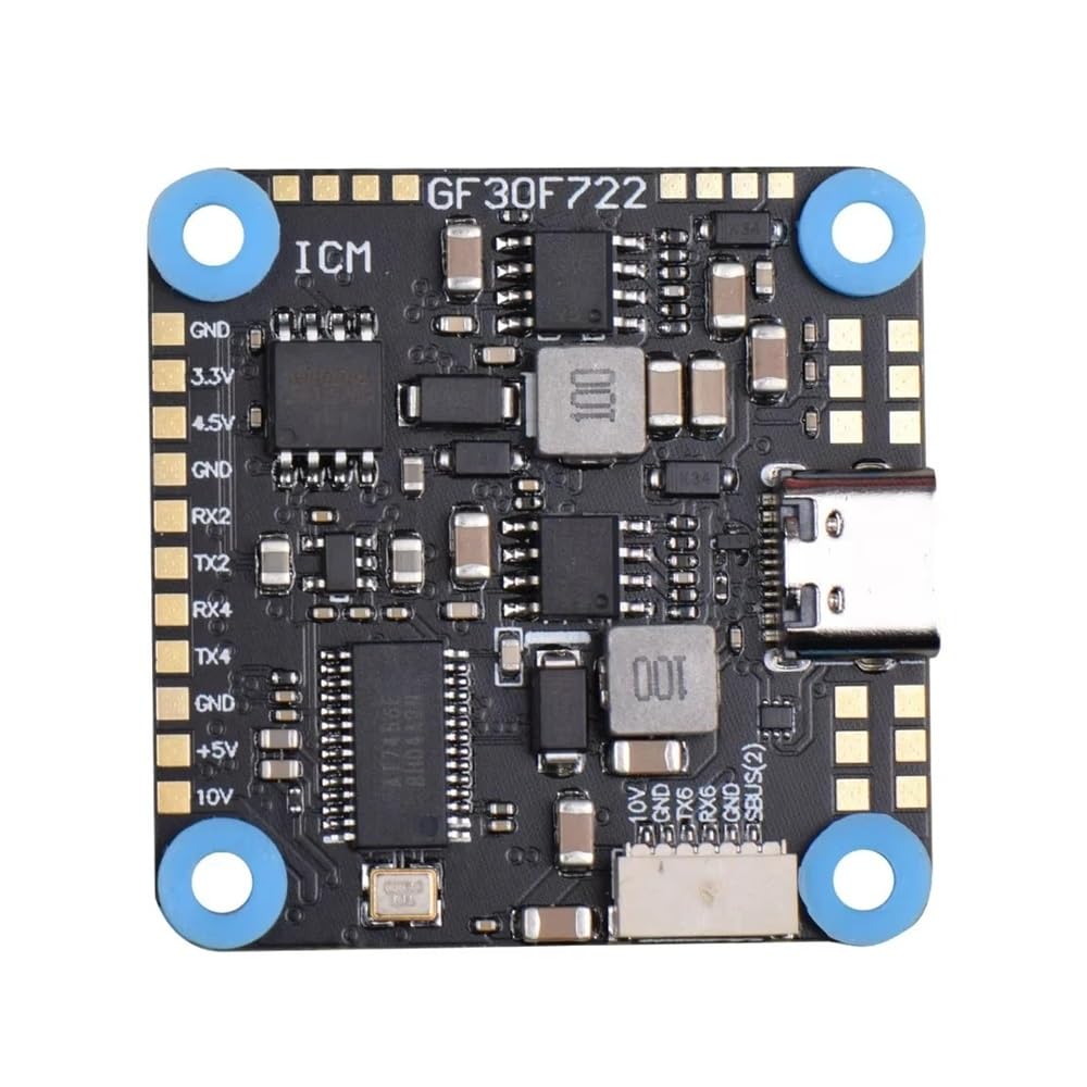 GF30F722-ICM F7 Controllore di Volo Doppio BEC 5V 10V OSD HD 3-8S Ingresso 30X30mm for RC FPV Freestyle HD Droni Parti FAI DA TE