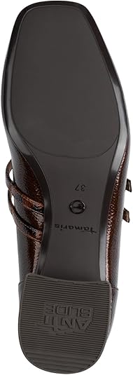 Tamaris dames pumps blokhak, merlot, 38 EU Tamaris dames pumps blokhak, merlot, 38 EU