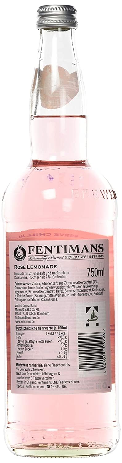 Fentimans Rose Lemonade 6x0,75l